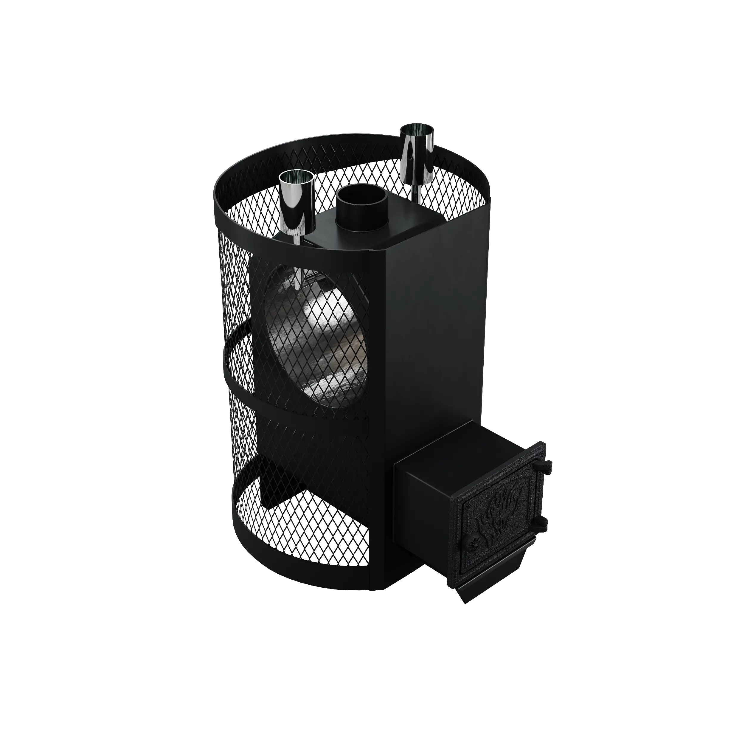 Печь для бани с закрытой каменкой Ладога 20 ВК